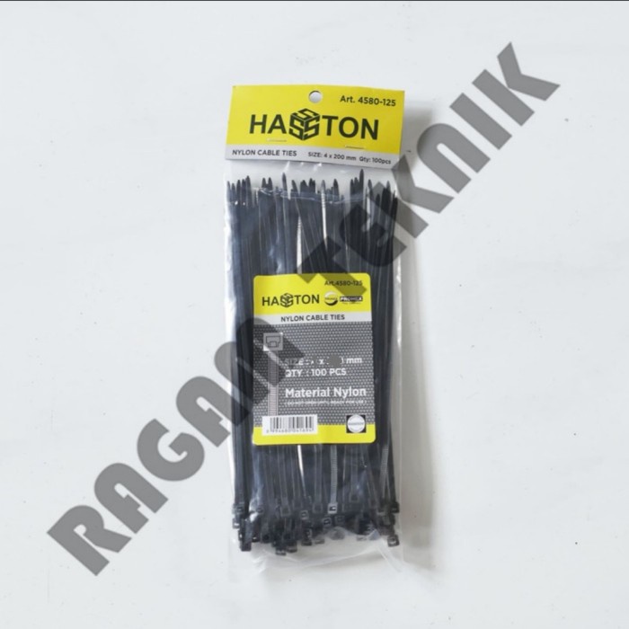 

ATKJaya- cable ties kabel tis hasston prohex hitam 30 cm 300 mm tali rivet ikat