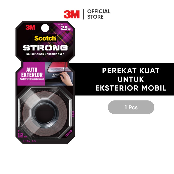 

ATKJaya- 3M Scotch Double Sided-Mounting Tape Auto Exterior