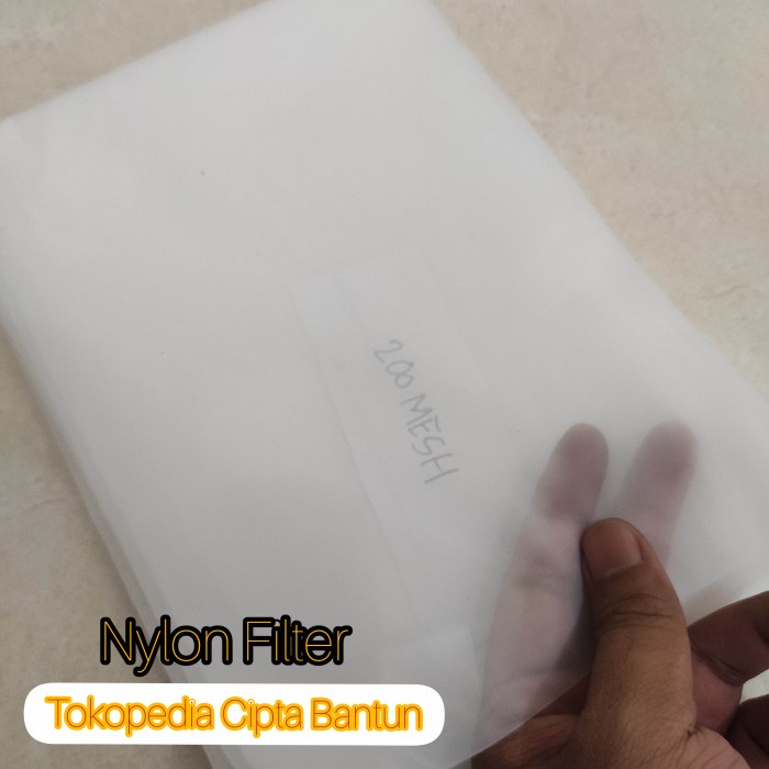 ATKJaya- Kain Nylon Mesh 200 - Kain Filter Nylon / Nilon Mesh