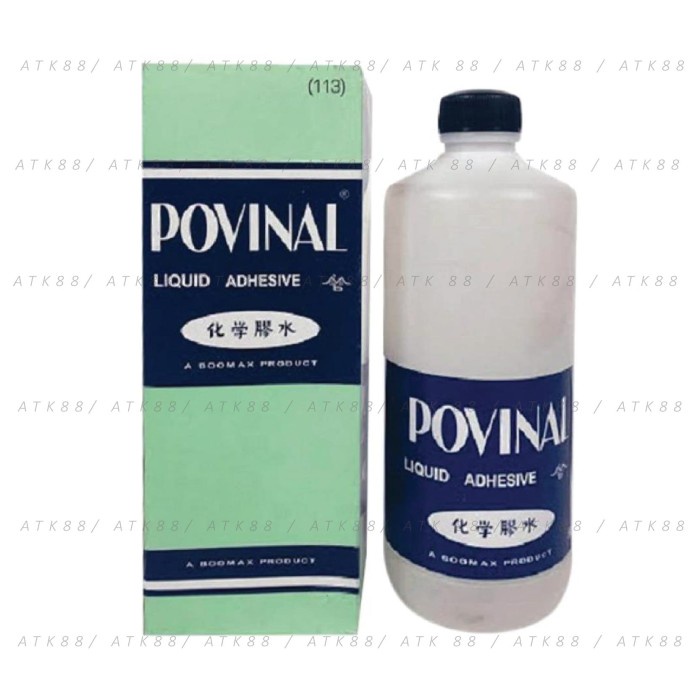 

ATKJaya- Lem Cair Povinal No. 113 - 500 ml