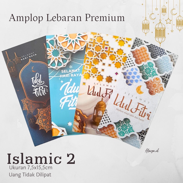 

ATKJaya- [20pcs] Amplop Lebaran Idul Fitri Premium Aesthetic Unik Ukuran Uang