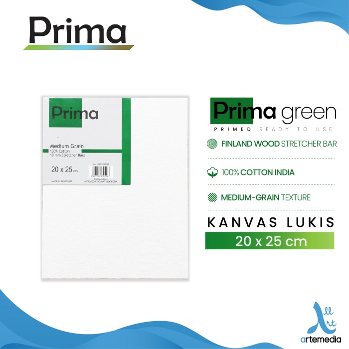 

ATKJaya- Kanvas Lukis Prima Green 20x25cm Cotton Canvas