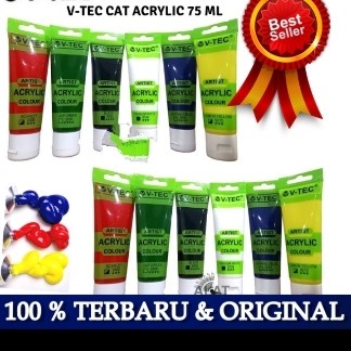 

ATKJaya- cat acrylic V- tec /V - tec acrylic colour 75ml