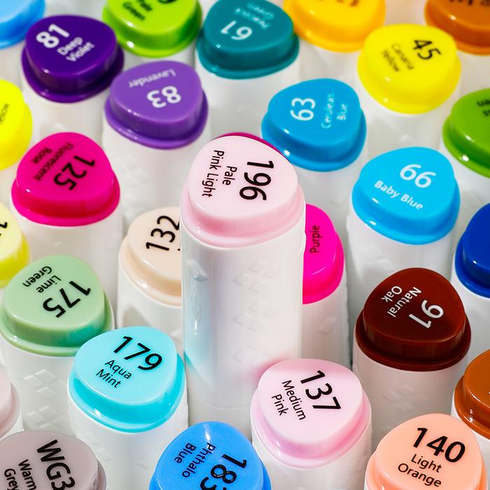 

DELI SPIDOL SKETSA / SKETCH MARKER 24 HINGGA 80 WARNA DUAL TIP E70803 ALAT PLASTIK STATIONERY TINTA