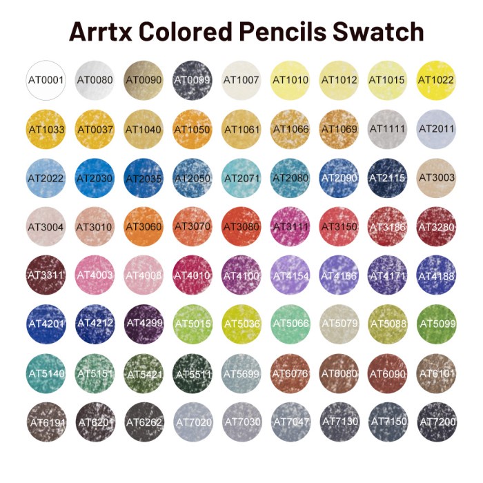 

ARRTX ARTIST COLORED PENCIL/PENSIL WARNA 72CLR