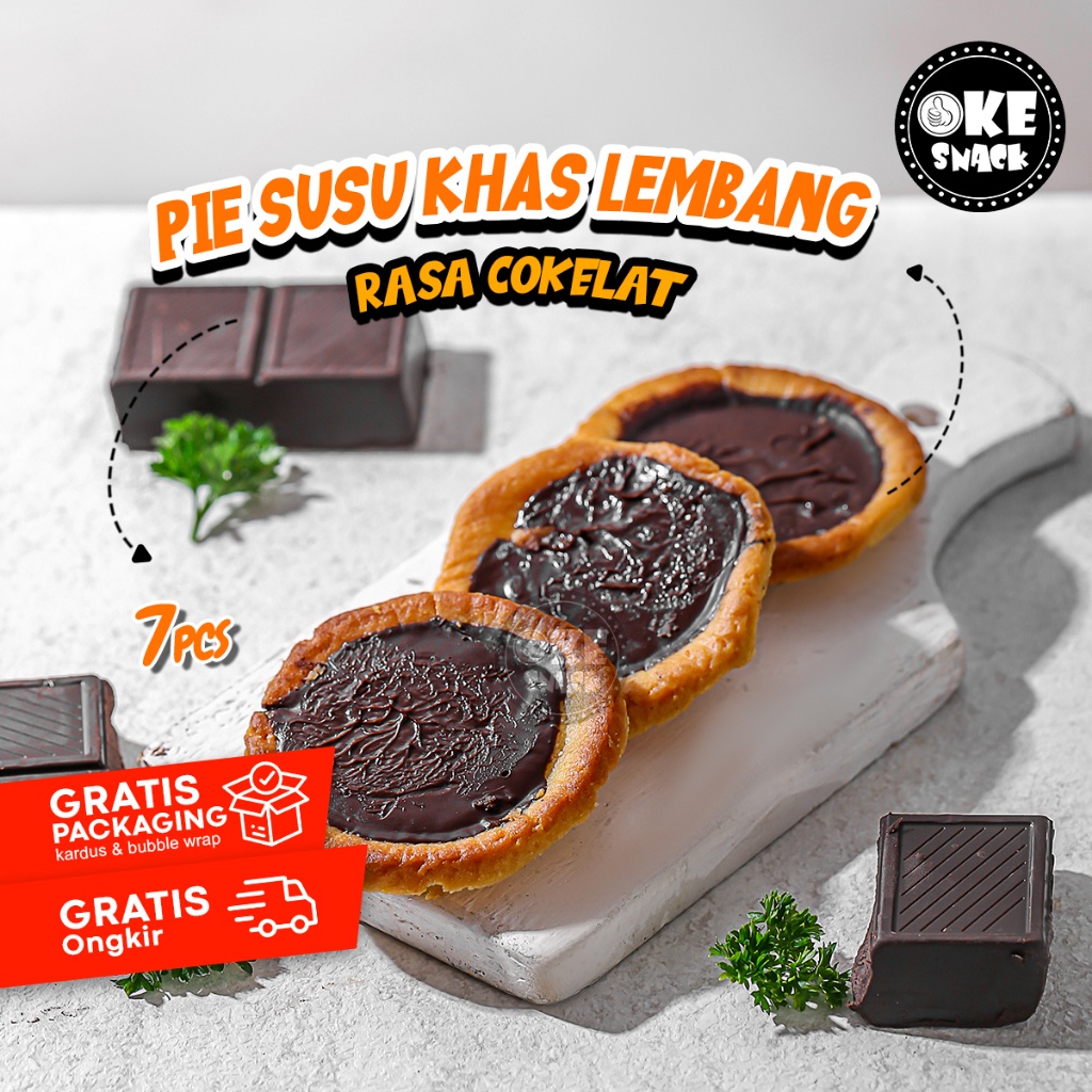 

Pie Susu Khas Lembang Aneka Rasa 7pcs/pack