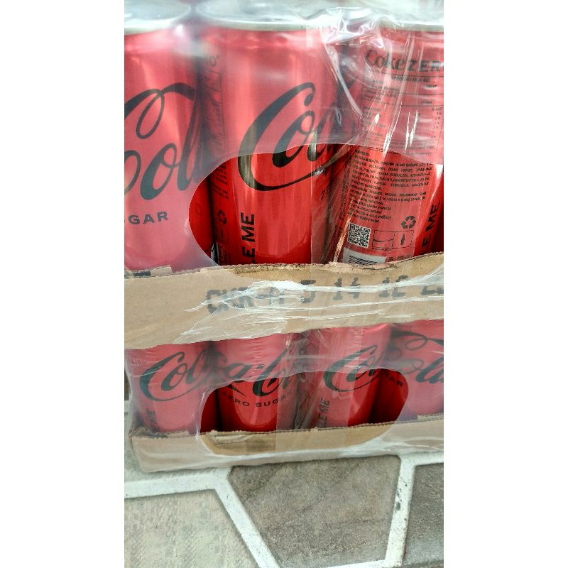 coca cola zero kaleng