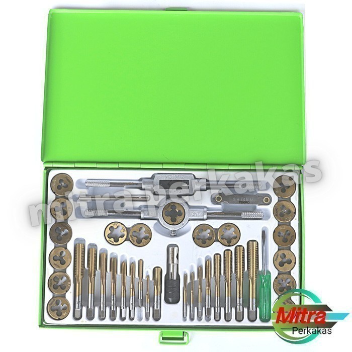 HAND TAP SET TEKIRO HAND TAP TEKIRO SET 40 PCS TAPS AND DIES TEKIRO