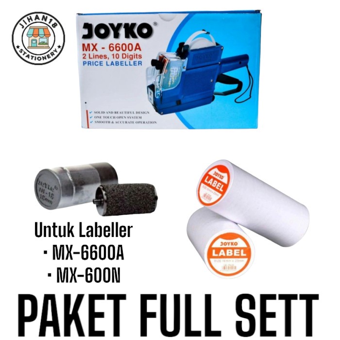 

Alat Mesin Label 2 Line Mx-6600 - Paket Full set DiskonJual MurahHarga DiskonObral