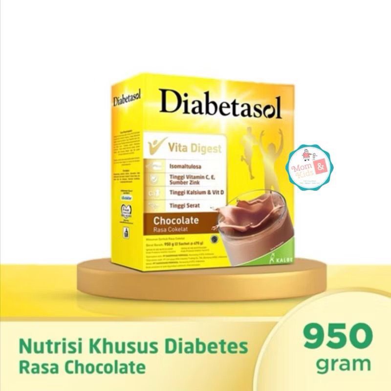 

DIABETASOL VANILA COKLAT 950GR DIABETASOL JUMBO 950 GR