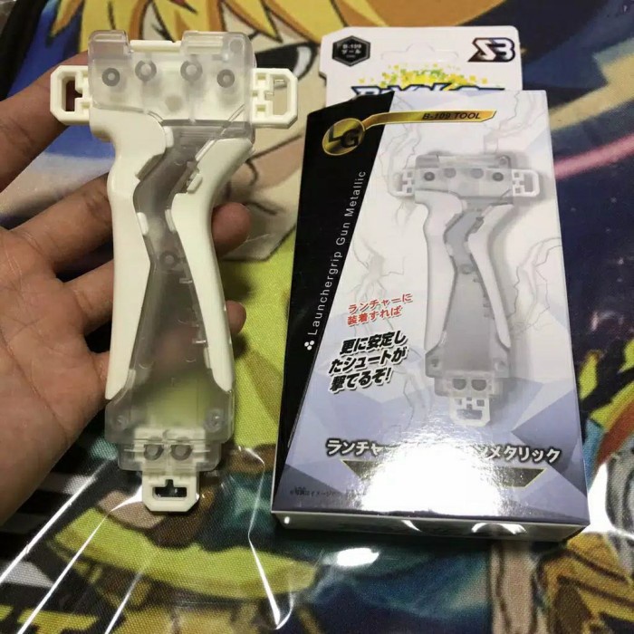 Terlaris Beyblade Burst Handle Grip Launcher Pegangan Gangsing Bey Grip Ripcord