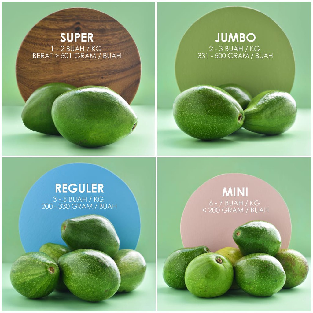 

Avocadron Alpukat Mentega Reguler [Paket 2 Kg]