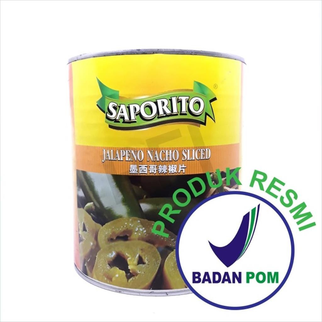 

SAPORITO Jalapeno Sliced Pepper Brand Italy 3 Kg