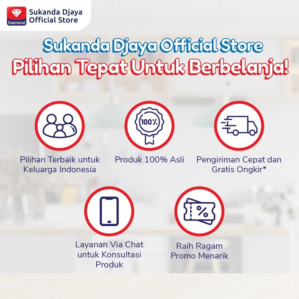 

Diamond Milk Susu UHT Full Cream 1 L