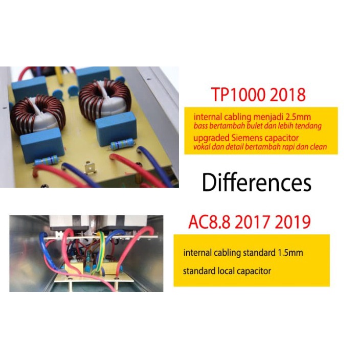 Bagus [Bundle Paket Murah] Weiduka Ac 8.8 Bonus Kabel Power Weiduka 1.5M