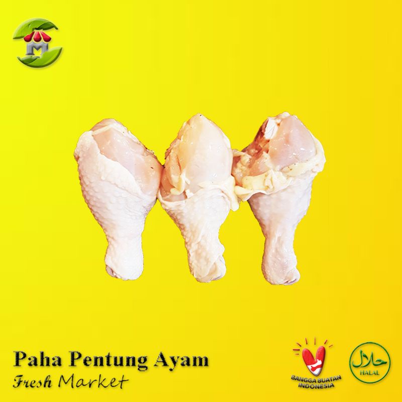 

[JAKBAR] Paha Pentung Drumstick Ayam Pack 950gr - 1kg