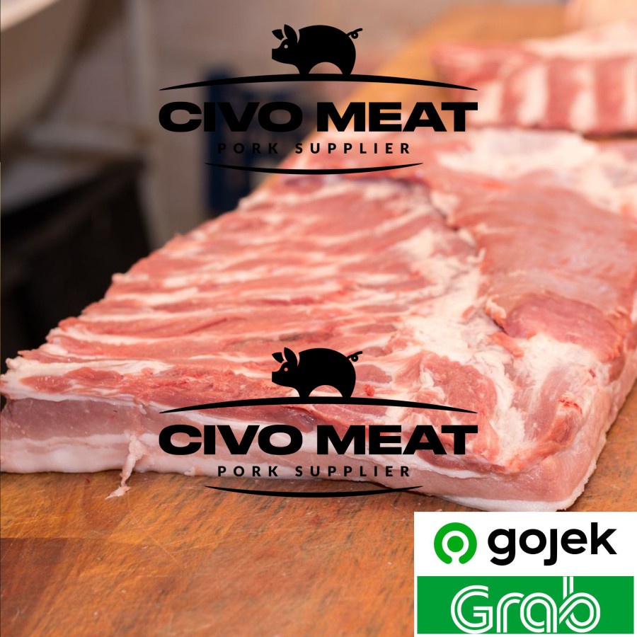 Daging Babi Samcan / Pork Belly 1kg