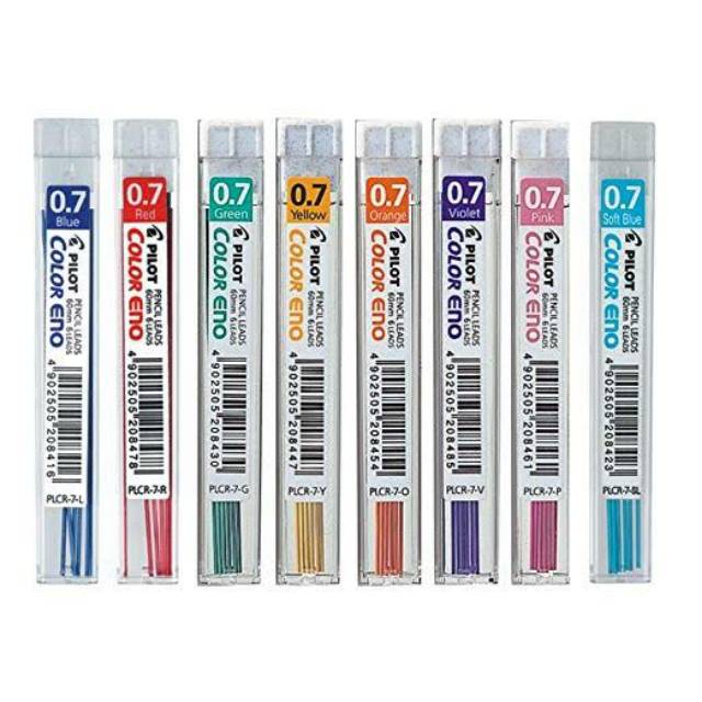 

IK! Isi Pensil Mekanik Warna Pilot ENO 0.7mm Warna-Warni