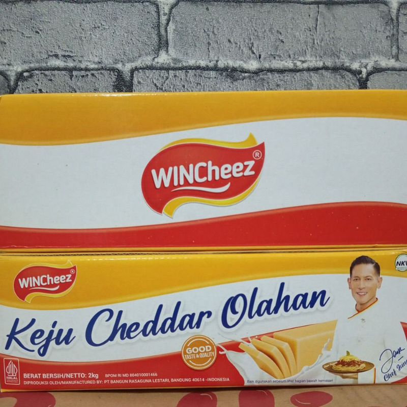 

keju Wincheez 2kg Cheddar olahan Keju Cheddar wincheez 2kg