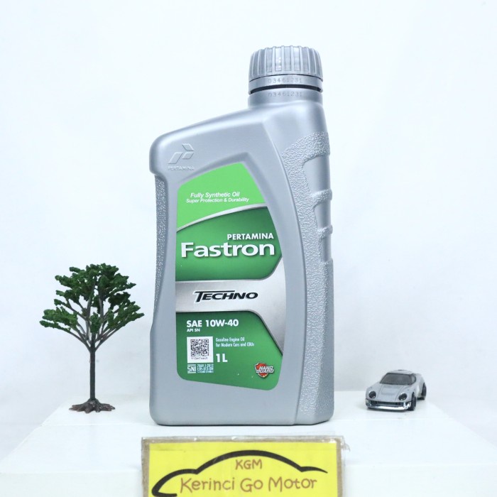 JAYAmart- OLI FASTRON 10W-40 1L PERTAMINA - OLI MOBIL FASTRON TECHNO 10W-40