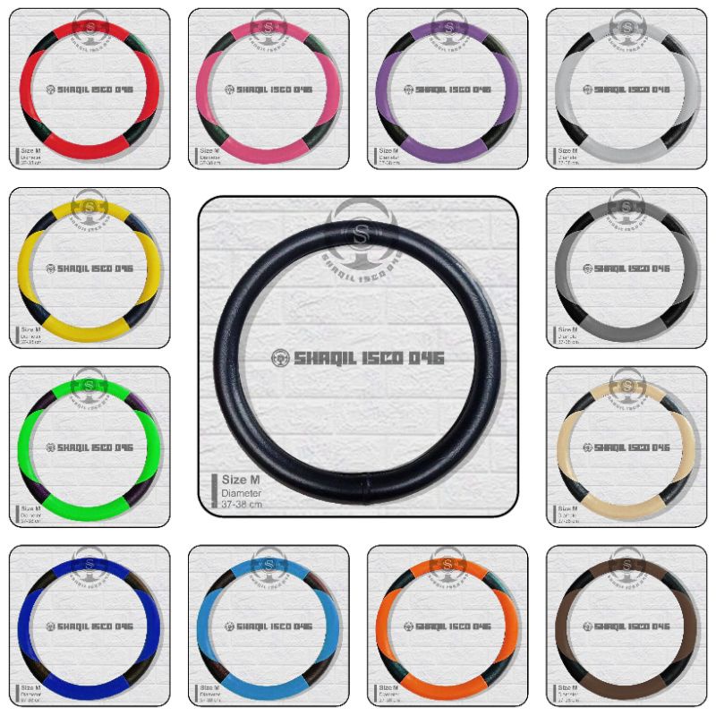 HOT ITEM Sarung Stir Mobil Daihatsu Sigra, Cover Stir Mobil Sigra, Sarung Stir Minibus