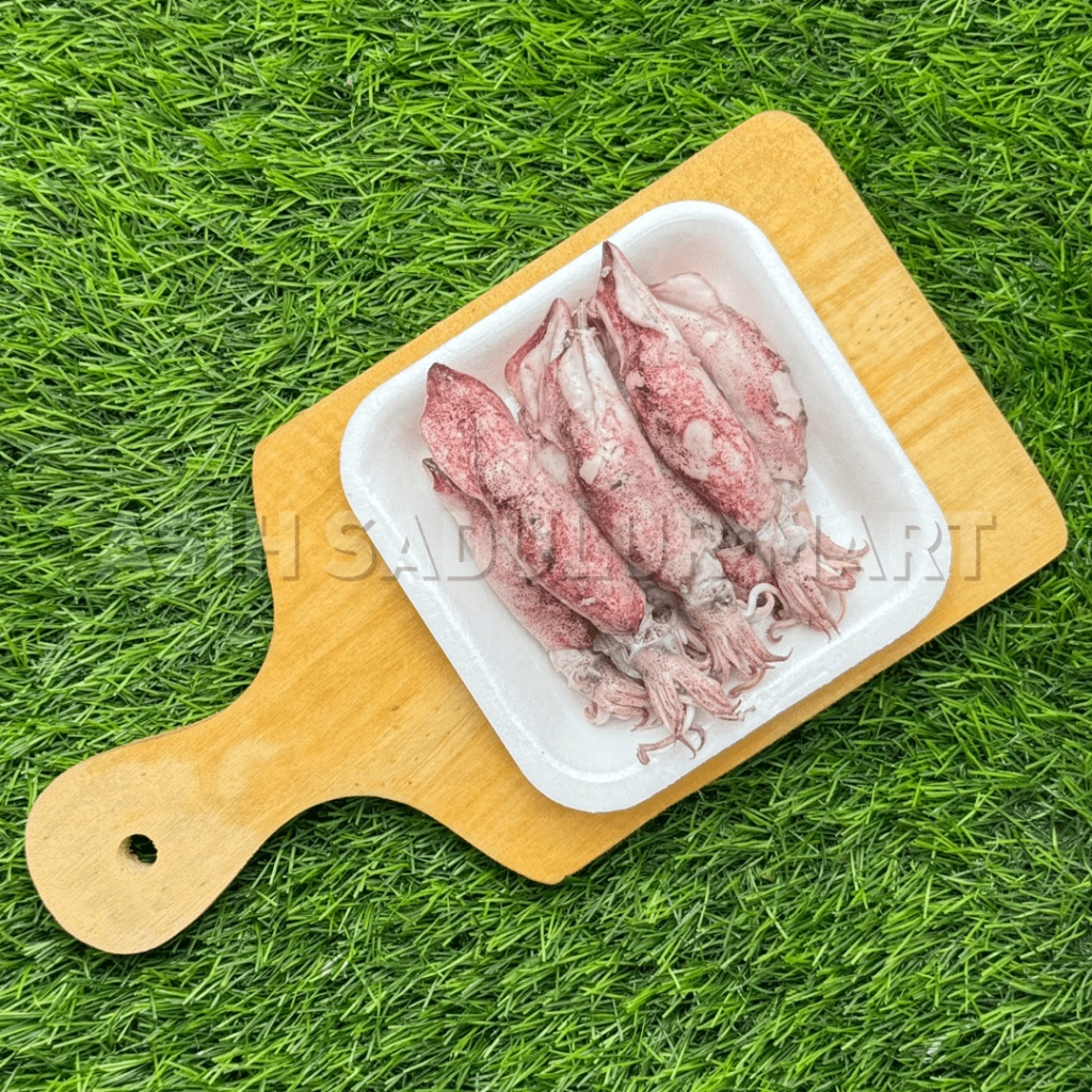 

AQS Ikan Cumi Kering Premium 100gr Bandung Asih Sadulur Mart