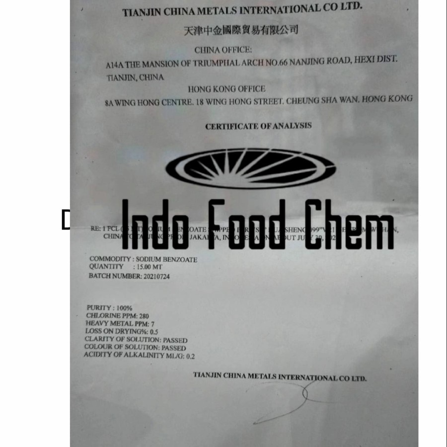

Sodium Carbonate - Soda Ash Light Food Grade Repack 1kg