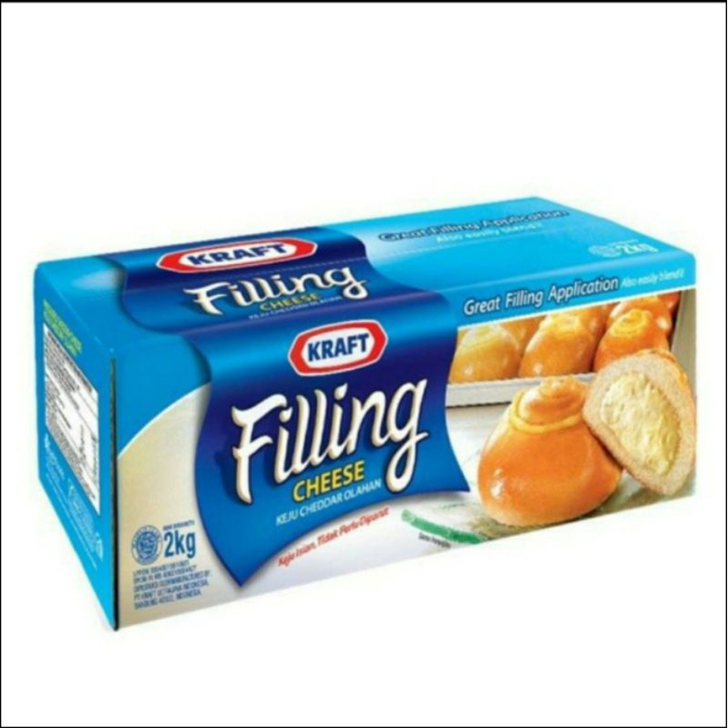 Kraft filling 2kg / kraft filling cheese 2kg / kraft filling 2 kg