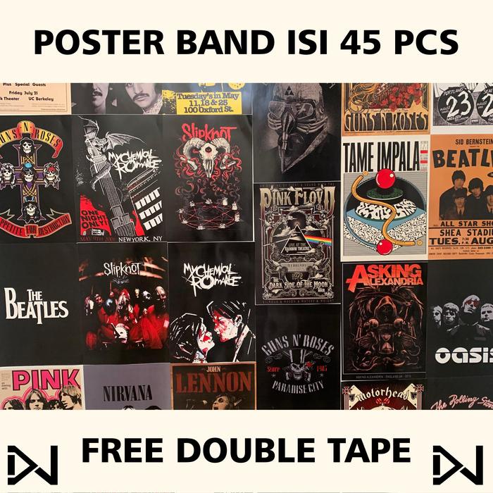 

HJK POSTER BAND METAL DELUSIONWALL