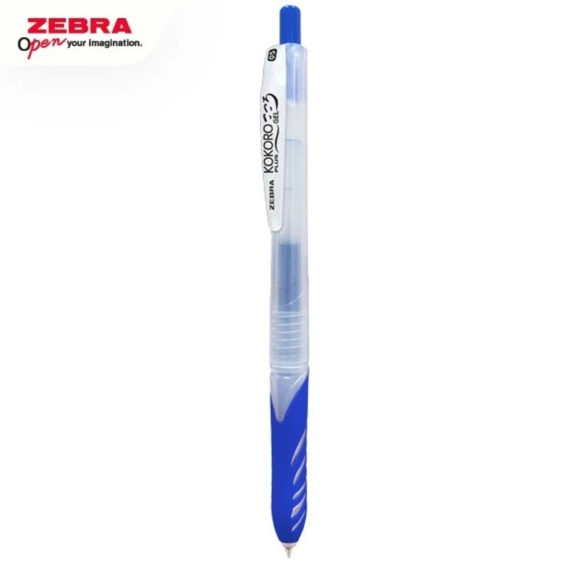 PEN ZEBRA KOKORO PLUS 0.5 \ PULPEN KOKORO GEL PLUS