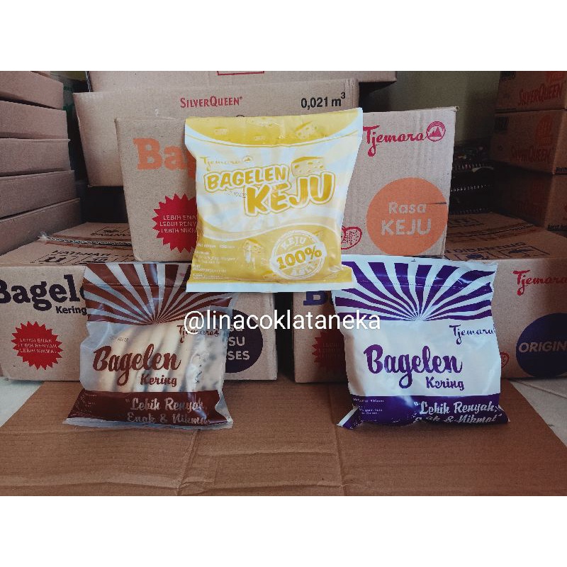 

HJ ROTI BAGELEN 1 (satu) dus isi 10pack x 90gr