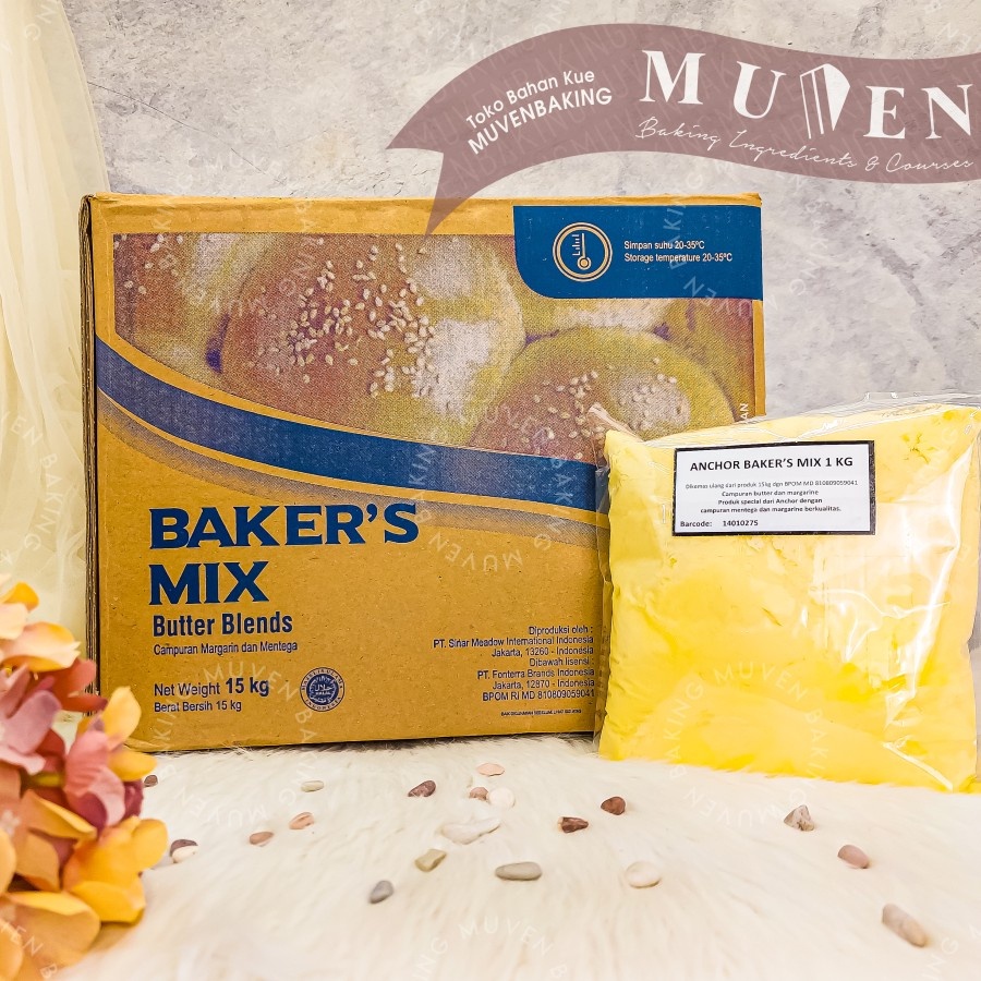 

BAKERS MIX BUTTER BLEND 1 KG