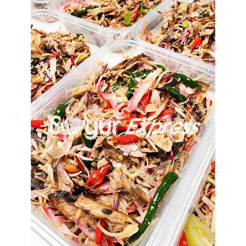 

KIRIM INSTAN Tongkol Suwir Kecombrang 250gr