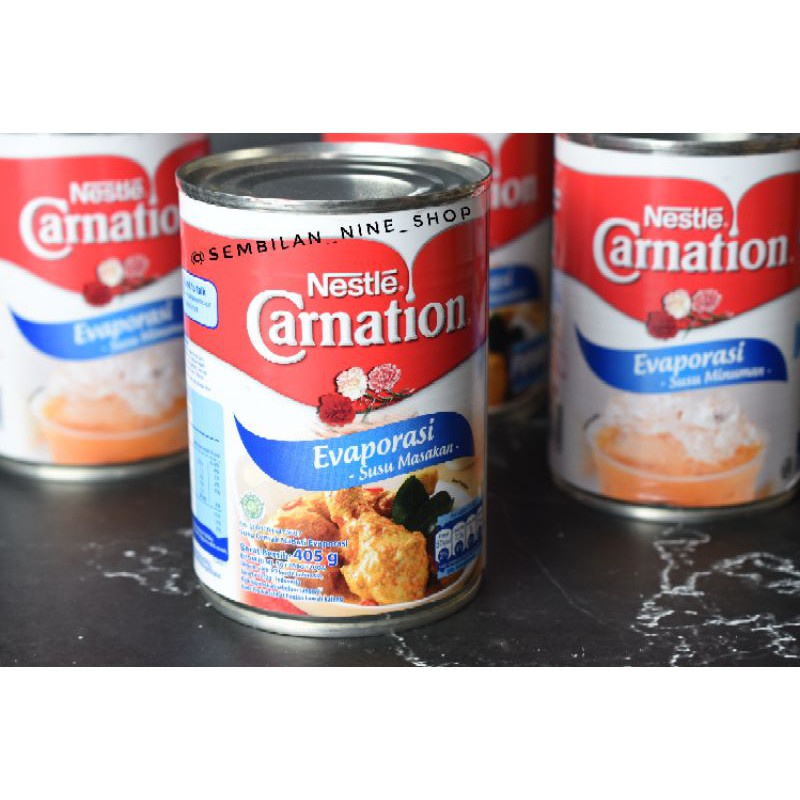 

CARNATION Susu EVAPORASI 405 GRAM Nestle EVAPORATED MILK