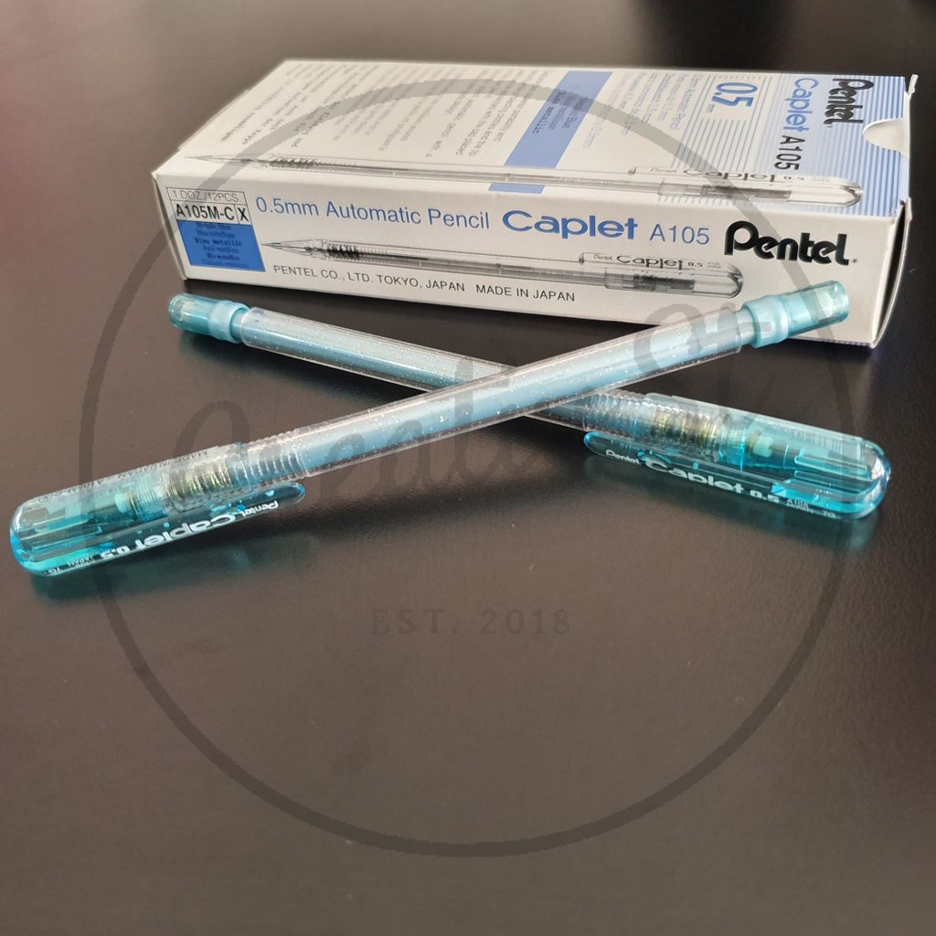 

PENTEL Pensil Mekanik Caplet Glitter Ax 105 M 0.5 Mm