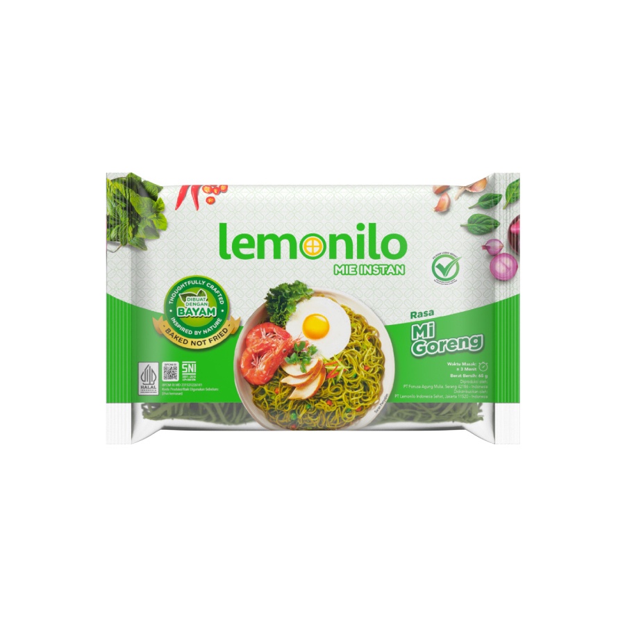 

5 Pcs Lemonilo Mie Instan Goreng 65g