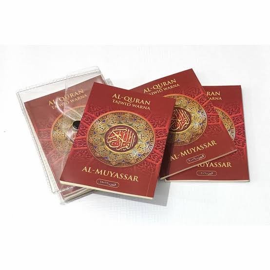 

HJK Mushaf Al Qur'an Muyassar Quran Tajwid Per 5 juz a6 b7 ukuran saku