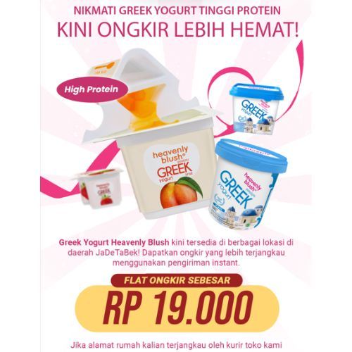 

Heavenly Blush Greek Yoghurt Cup New Flavors[100grx4pcs]