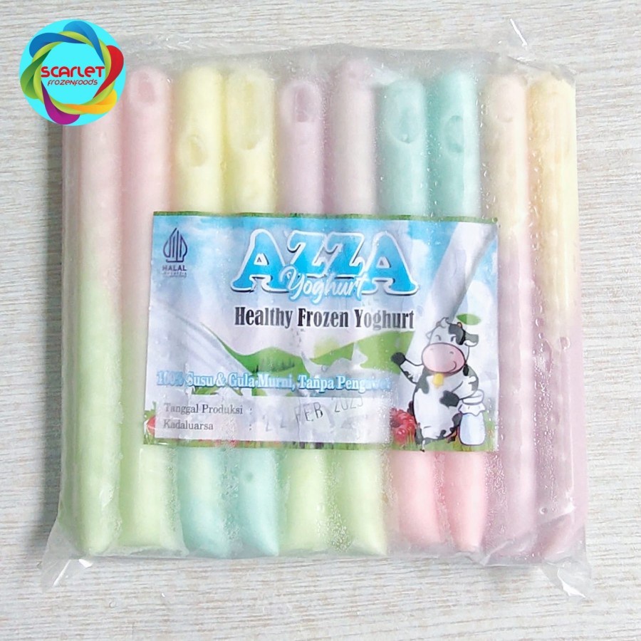 

Healthy Frozen Yogurt Stick Halal 100% Susu dan Gula Murni