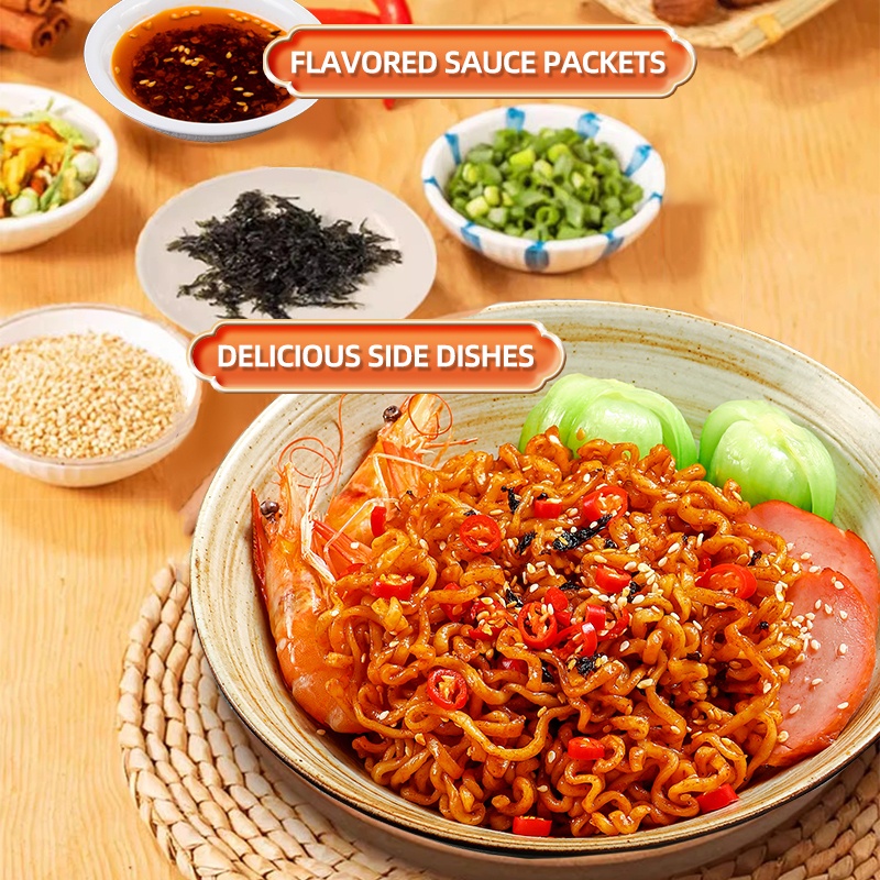 

BAIXIANG - Mie Instan Big Chili Series Korean Artifical Turkey Flavour Fried Noodle