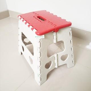 Bangku Lipat Plastik Dewasa / Kursi Lipat Serbaguna Praktis Kuat Multfungsi Portable / Kursi Plastik