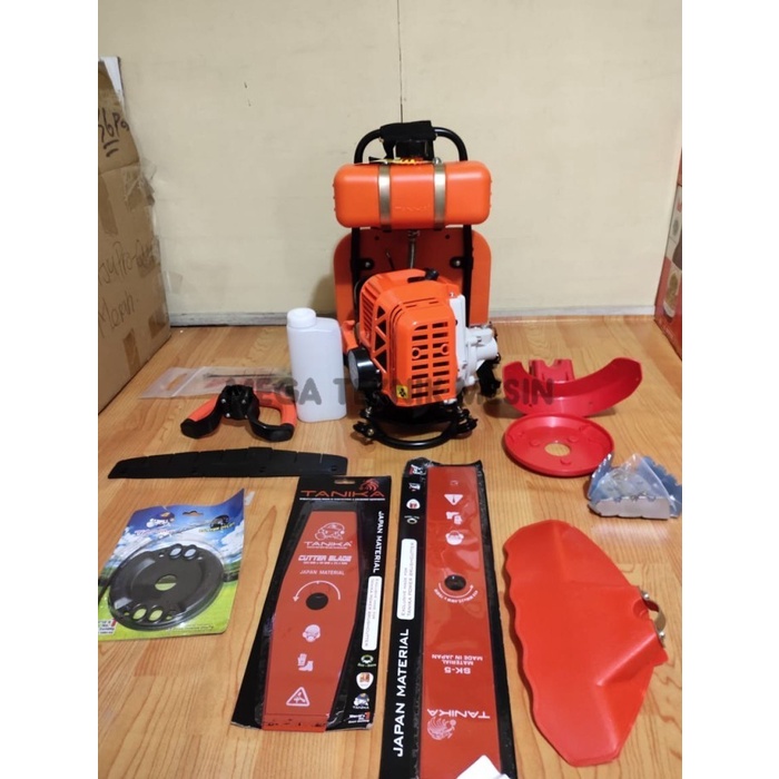 Jual [READY] Mesin Potong Rumput Gendong Tanika 328 PRO With Weed Killer JKT