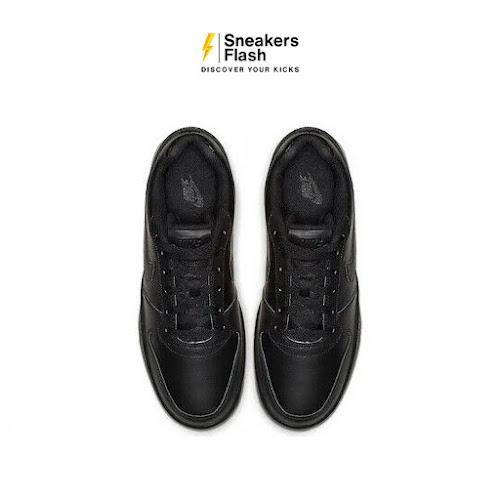 SALE PROMO SEPATU SNEAKERS PRIA NIKE EBERNON LOW TRIPLE BLACK - AQ1775003 READYY