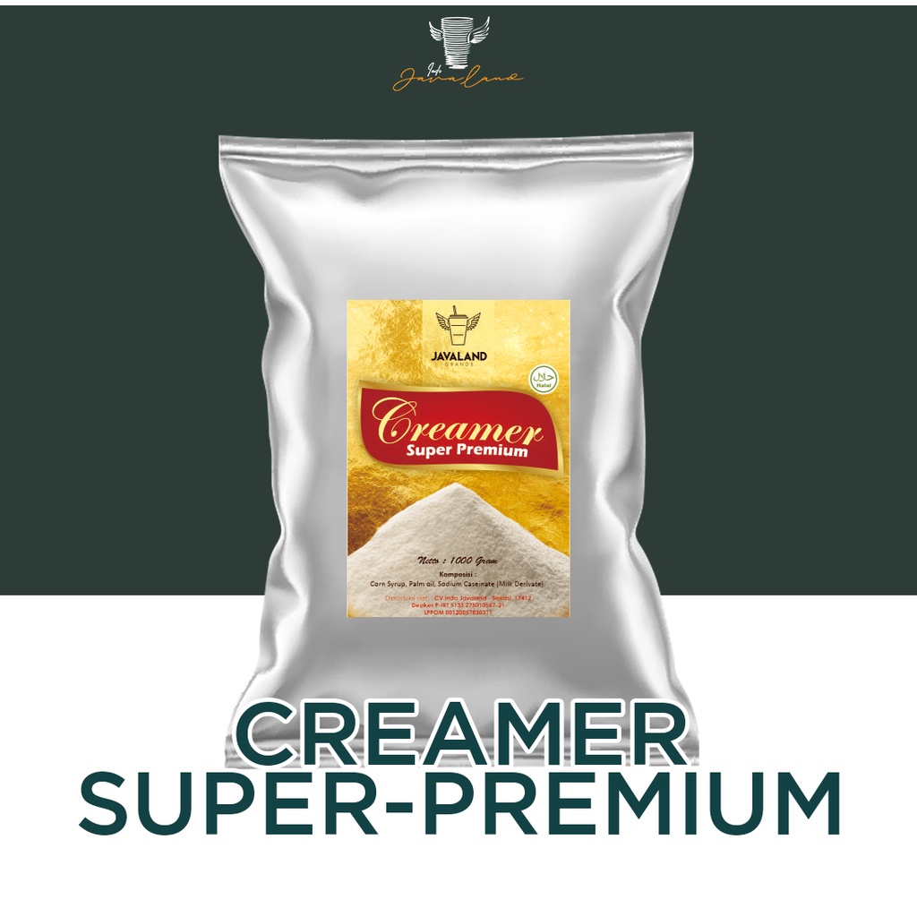 

Javaland Bubuk Creamer / Krimer 1Kg - Super Premium Non Dairy Creamy Caf