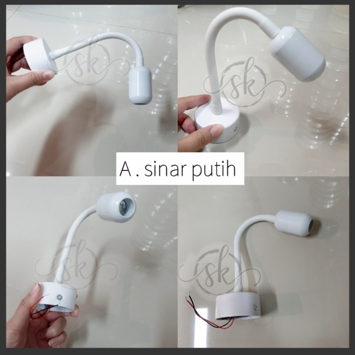 Lampu Flexible / lampu tempel dinding /led baca /lampu baca