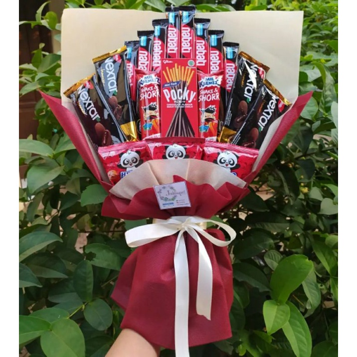 

HJ (S) Buket PREMIUM /paket/bingkisan Snack Ulang Tahun/Ultah/ Wisuda/Kado/Hadiah