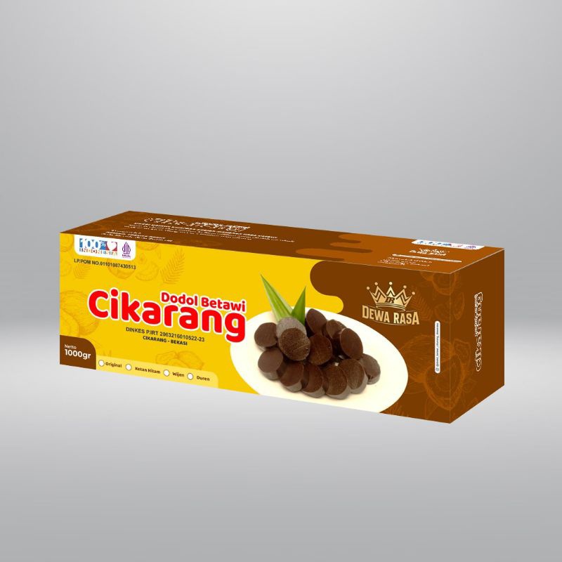 

HJ Dodol Betawi Asli Cikarang Kemasan 1 kg