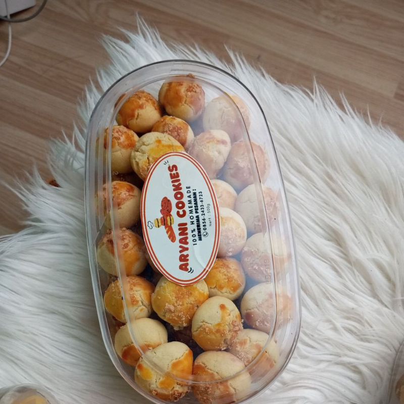 

HJ Kue Nastar 500gr - Kue Kering Kue Lebaran Nastar Premium Aryani Cookies