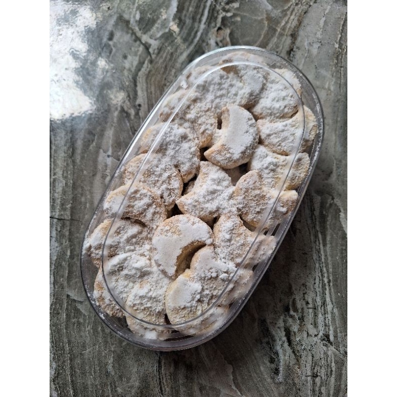 

HJ Kue Salju 500gr - Kue Kering Kue Lebaran Salju Premium Aryani Cookies