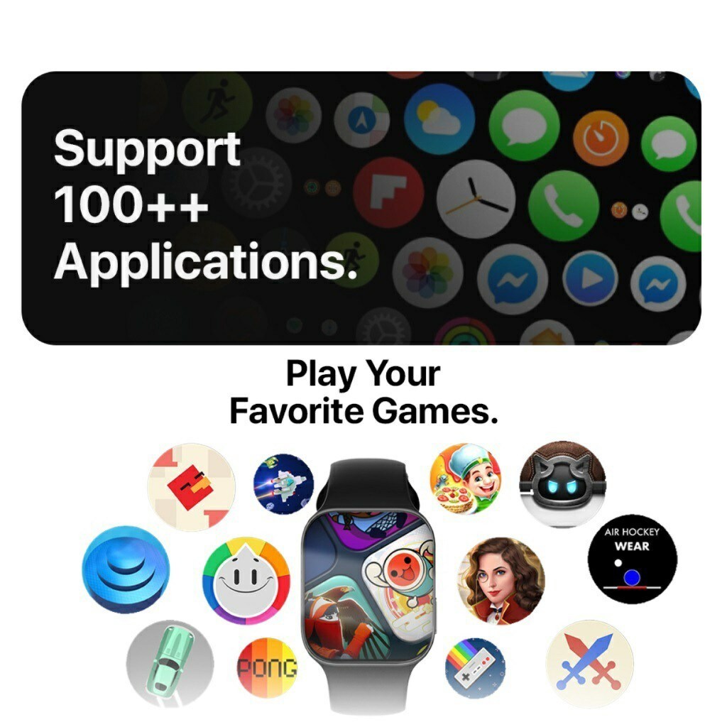 OPPO SmartWatch 10 pro max Wanita tahan air Jam Pintar bluetooth olahraga Smart Watch Gps peta NFC